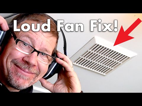 Fix Your Noisy Bathroom Fan in 10 Minutes