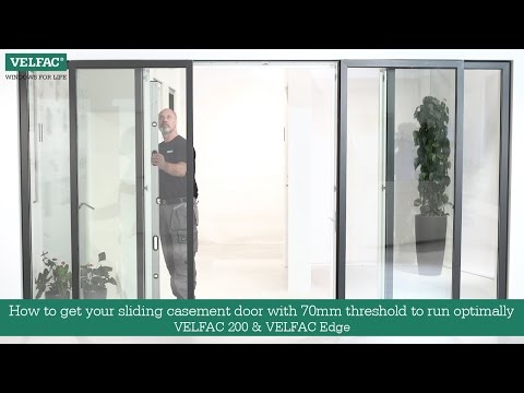 How to get your sliding casement door with 70mm threshold to...