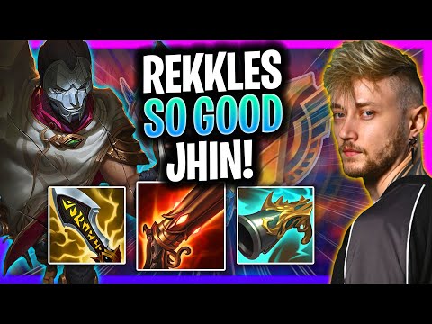 REKKLES IS SO GOOD WITH JHIN! | LR Rekkles Plays Jhin ADC vs Jinx!  Season 2025