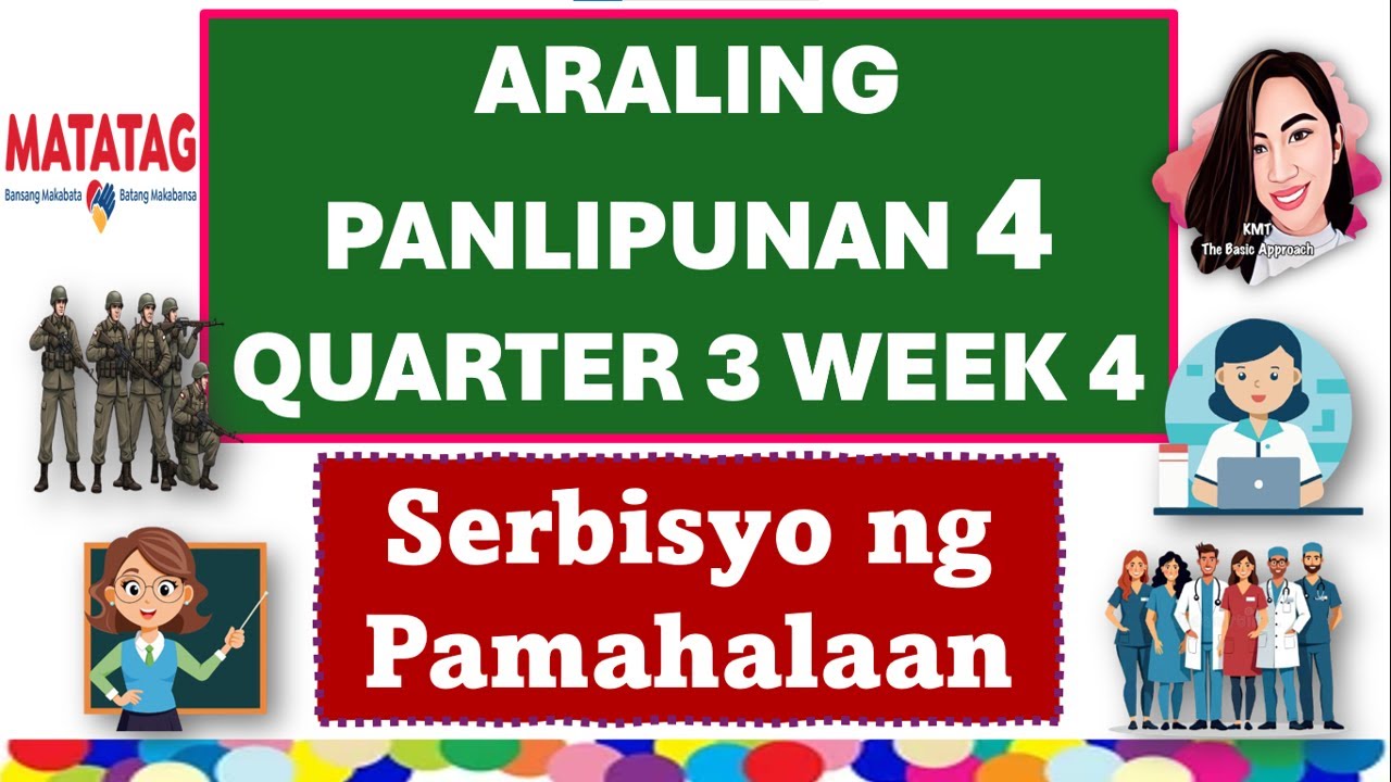 ARALING PANLIPUNAN 4 QUARTER 3 WEEK 4 MATATAG CURRICULUM #aralingpanlipunan4quarter3week4