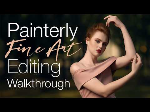 Painterly Fine Art Portrait Editing Techniques For Beginners