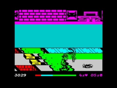 INSPECTOR GADGET AND THE CIRCUS OF FEAR 128K (2023 Edition) Walkthrough, ZX Spectrum