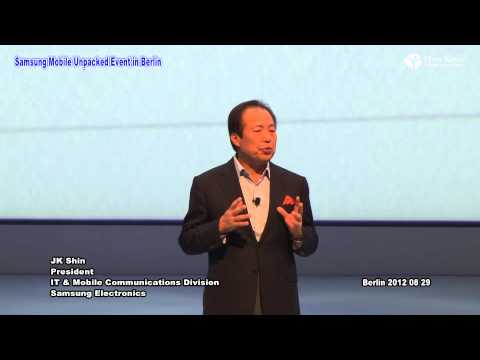 IFA 2012 Samung Mobile Unpacked Event in Berlin 0829