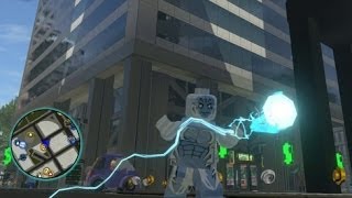 LEGO Marvel Super Heroes - Unlocking Electro (Ultimate) + Free Roam Gameplay (Taxi Mission #2)