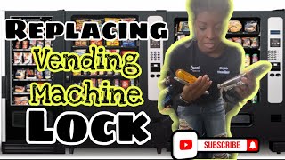 HOW TO REPLACE A VENDING MACHINE LOCK
