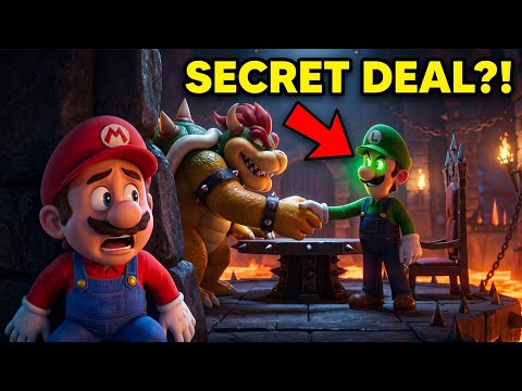 Was Luigi SECRETLY Helping Bowser?! 🤯 Luigi Is The REAL Villain?