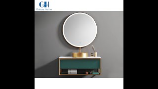 High quality LED mirror stainless steel Wall mounted bathroom cabinet | Galaxy Home