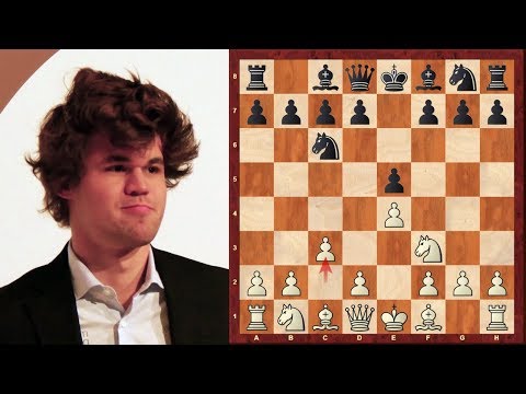 Amazing Chess Game : Magnus Carlsen vs Pentala Harikrishna - Tata Steel (2013) - Ponziani Opening