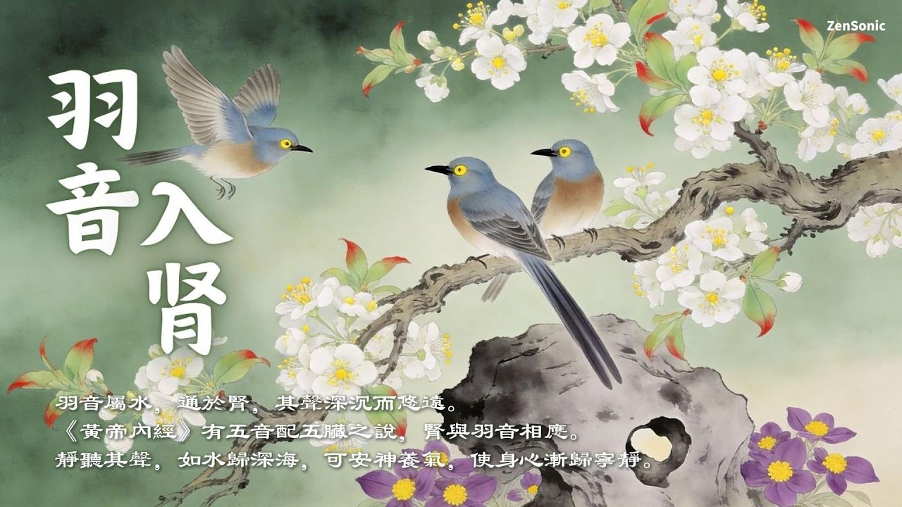 【羽音療癒｜養腎安神】深層釋放壓力與恐懼・安定心神・助眠冥想｜Yu Tone Healing Music