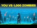 YOU Vs 1000 ZOMBIES How To Defeat And Survive A Zombie Horde