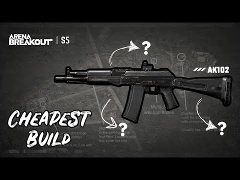 How To Budget Build AK-102 For All Maps In Arena Breakout