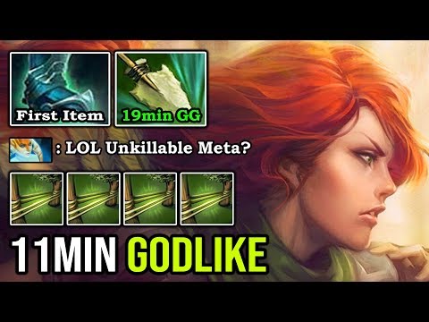 NEXT LVL META First Item Guardian Greaves 100% Unkillable Offlane WR 11Min Godlike & 19Min GG DotA 2