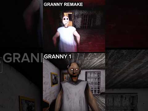 Granny Remake Vs Granny 1 #granny #remake #shorts
