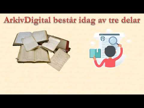 Kom igång med ArkivDigital (föreläsning den 16 januari 2021)