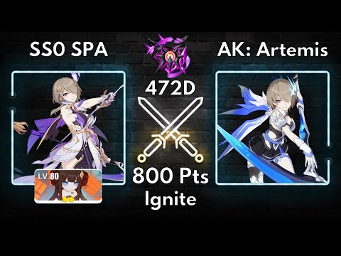 HI3 SEA EX Abyss | Nirvana 472D Ignite AKA 800 Pts (SS0 SPA, S2 HOTR, SSS CN) Fuxi 2*