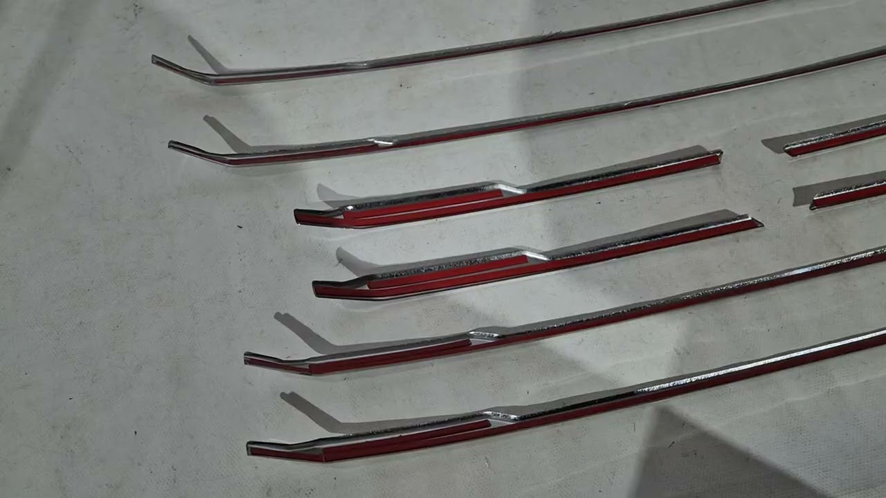 Хромированные Накладки на Решетку (Нержавейка) Video 1