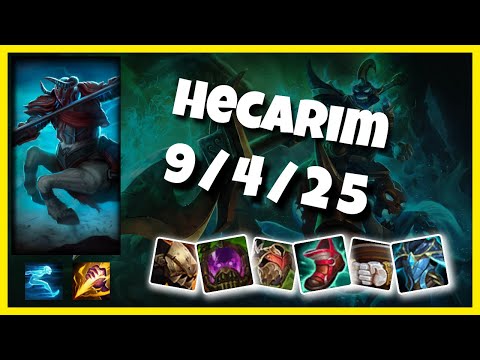 Hecarim s11 Jungle Challenger Replay (9/4/25) - KOREAN