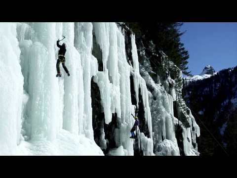 Arrampicare sul ghiaccio