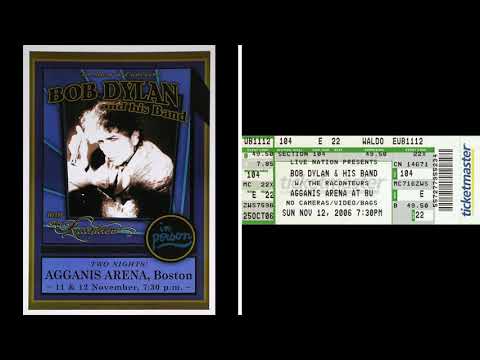 Bob Dylan - Complete Show, Boston, Massachusetts, 11/12/2006