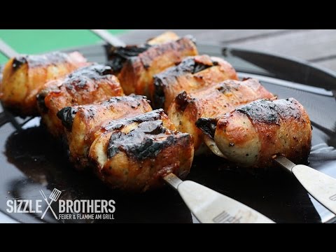 Fruity Bratwurst Skewers - Grill Recipes and More!