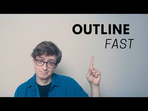 How to Outline Stories Fast