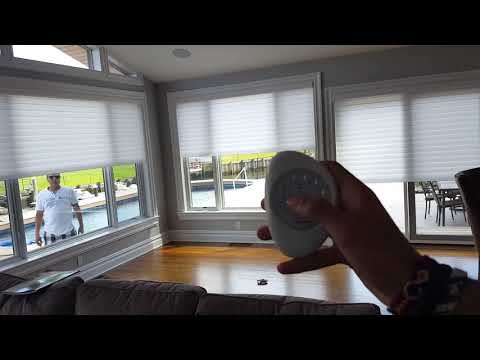 Hunter Douglas Powerview ® Motorized Window Treatments, Silhouettes Shades Bergen County, New Jersey