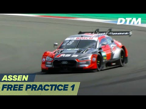 2020年 DTM TTサーキット・アッセン(オランダ) フリープラクティス1動画