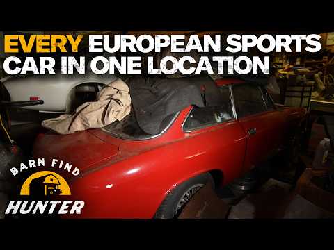 Selling Millions of Pizzas to buy RARE European Sports Cars | Barn Find Hunter