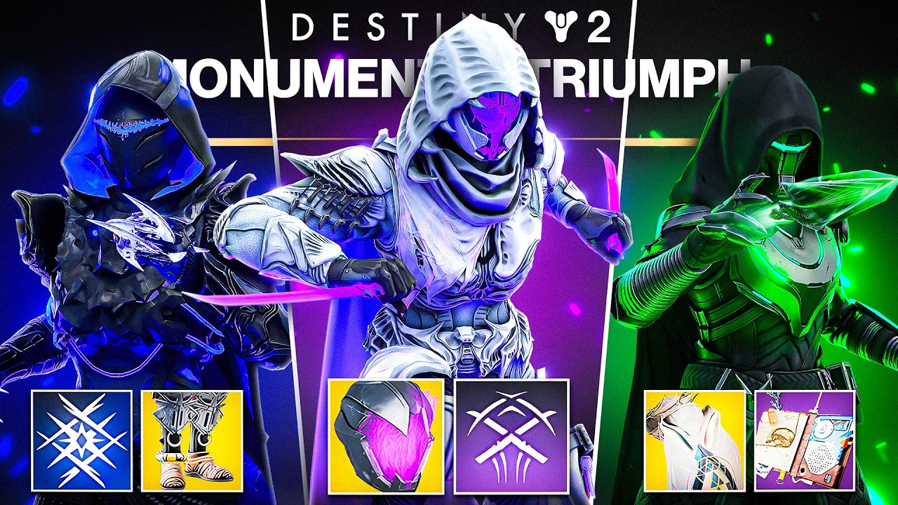 The TOP 3 META Hunter Builds for Monument of Triumph (NOT DEAD!) - YouTube