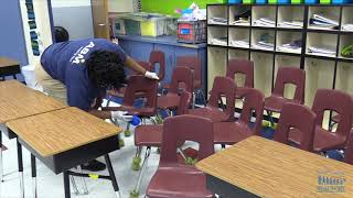 Deep Cleaning Schools During COVID-19 Shutdown