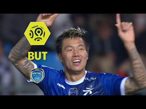 But Hyunjun SUK (48') / ESTAC Troyes - RC Strasbourg Alsace (3-0)  / 2017-18