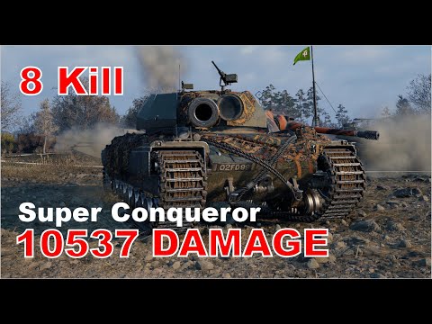 Super Conqueror 8 Kills 10K Damage map: Studzianki