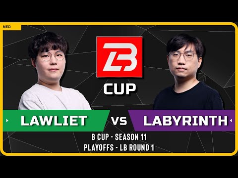 WC3 - [NE] LawLiet vs LabyRinth [UD] - LB Round 1 - B Cup Season 11