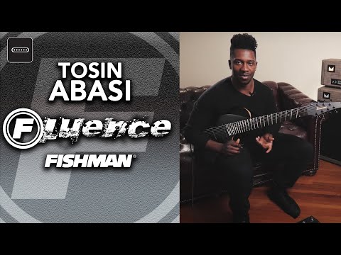 Демонстрация датчиков Fishman Fluence Tosin Abasi