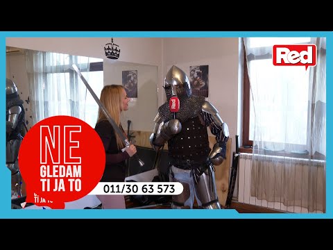 Filip Đukić na časovima mačevanja - Ne gledam ti ja to - 11.03.2022. - Red TV