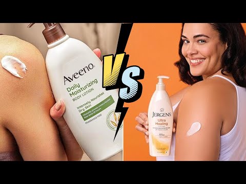Jergens vs Aveeno Dry Skin Moisturizer (What Is Most Effective Lotion for Dry Skin?)