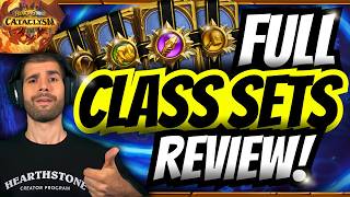 💥 ALL CLASS SET CARDS REVIEW! HEARTHSTONE CLASS SETS 🔥