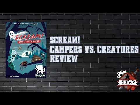 Scream! Campers Vs. Creatures Board Game Review