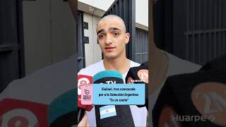 Giuliani, tras convocado por a la Selección Argentina: "Es un sueño"