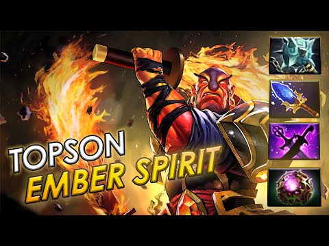 TOPSON vs YOPAJ TOPSON EMBER SPIRIT GAMEPLAY DOTA 2 PRO HIGHLIGHTS