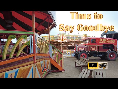 A Final Farewell to Carters Steam Fair, Yard open day October 2023, Rides built for the final time