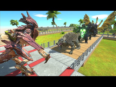 NEW UPDATE UNIT | RAIJIN OASIS DEATH RUN - Animal Revolt Battle Simulator