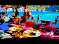 Seaside Cafe Ambience - Bossa Nova Music, Smooth Jazz BGM,  Ocean Wave Sound for Work, Study relax