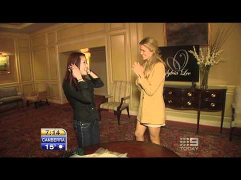 Miss Universe Australia at the SmileShop with Dr.Levi