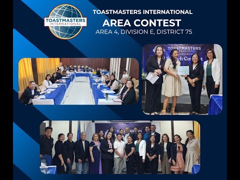 Toastmasters International Prepared Speech Competition