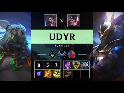 Udyr Jungle vs Xin Zhao - NA Diamond Patch 25.17