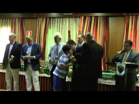 Entrega de Premios EF Periso Alevín F 11 Comida Clausura Temporada 14 - 15