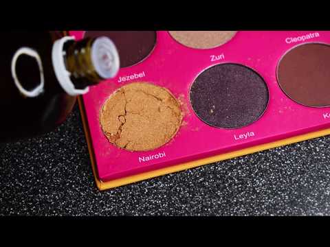 HOW TO FIX A BROKEN EYESHADOW PALETTE | DIY