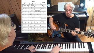 Mame - Jazz guitar &amp; piano cover ( Jerry Herman )