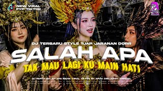 Download lagu DJ SALAH APA IPANK || TAK MAU LAGI KU MAIN HATI COCOK UNTUK CEK SOUND KARNAVAL || STYLE VIRAL TIKTOK mp3